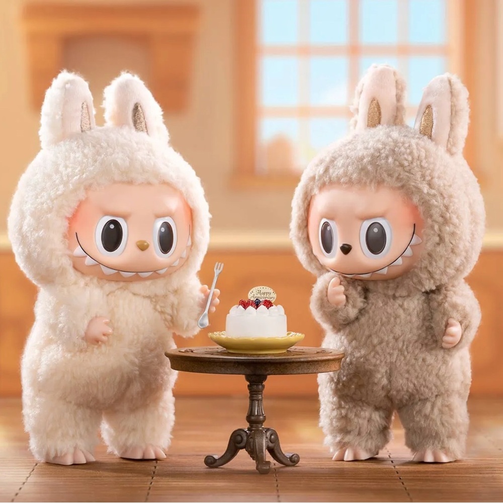 Exciting Macaron Labubu Soymilk